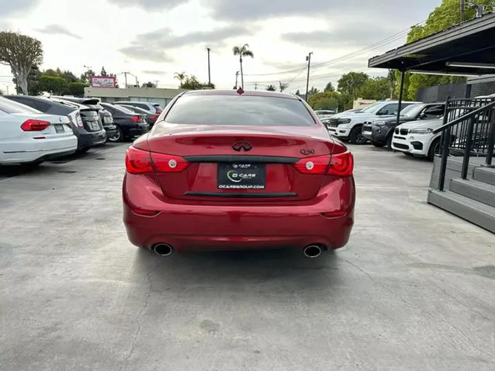 RED, 2015 INFINITI Q50 Image 5