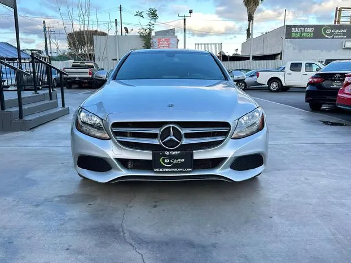 SILVER, 2018 MERCEDES-BENZ C-CLASS Image 8