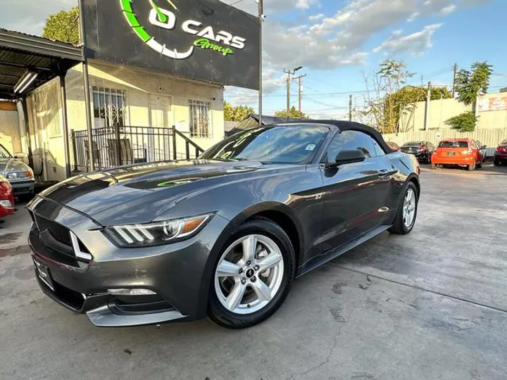 GRAY, 2015 FORD MUSTANG Image 2