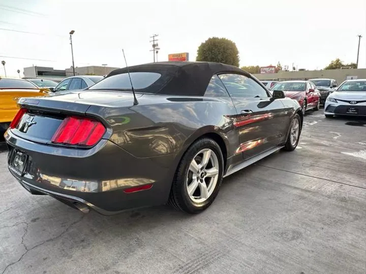 GRAY, 2015 FORD MUSTANG Image 6