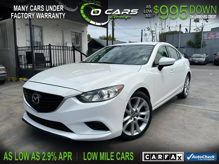 WHITE, 2014 MAZDA MAZDA6 Image 1