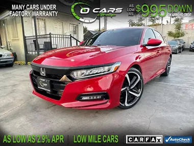 RED, 2019 HONDA ACCORD Image 47