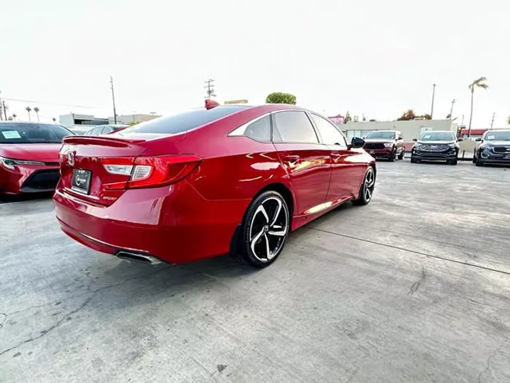 RED, 2019 HONDA ACCORD Image 6