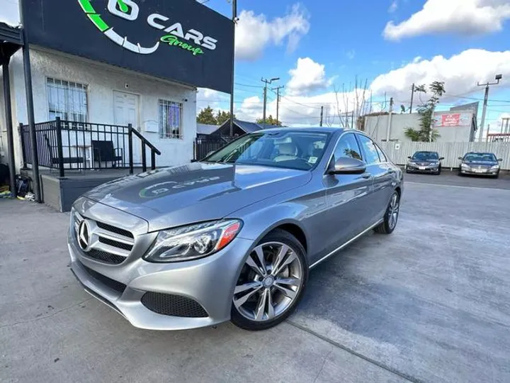 SILVER, 2016 MERCEDES-BENZ C-CLASS Image 2