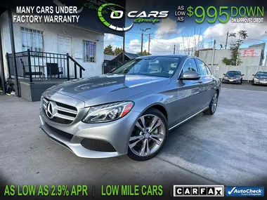 SILVER, 2016 MERCEDES-BENZ C-CLASS Image 29