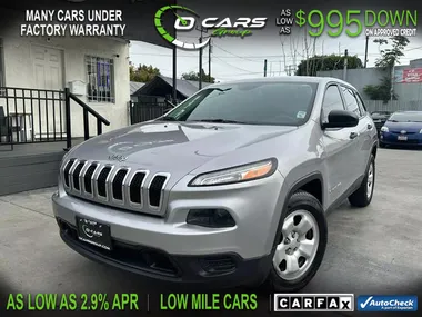 SILVER, 2017 JEEP CHEROKEE Image 5