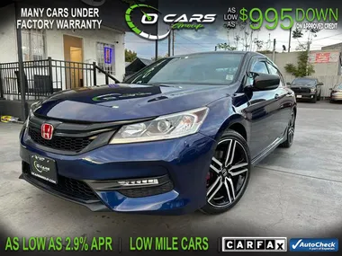 BLUE, 2017 HONDA ACCORD Image 38