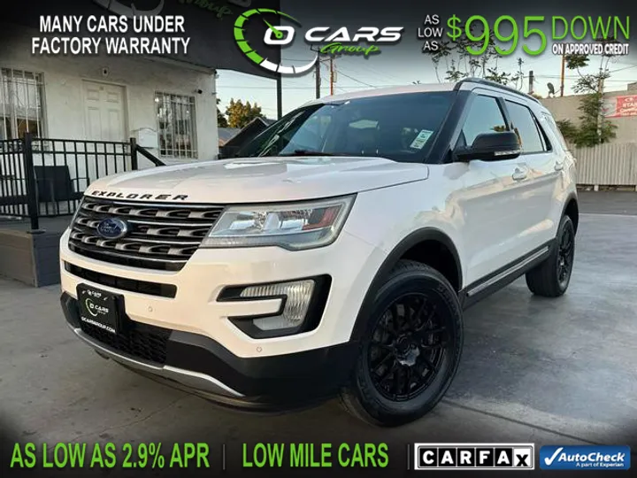 WHITE, 2016 FORD EXPLORER Image 1