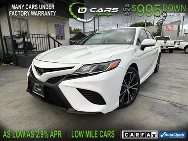 WHITE, 2018 TOYOTA CAMRY Image 27