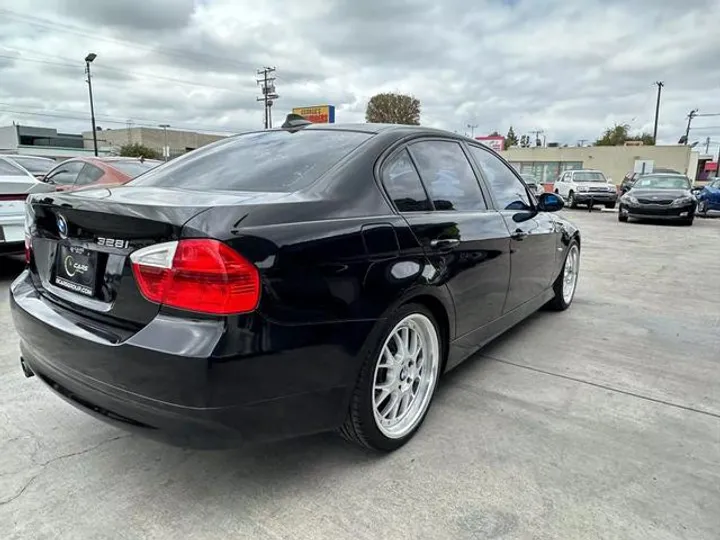 BLACK, 2008 BMW 3 SERIES Image 6