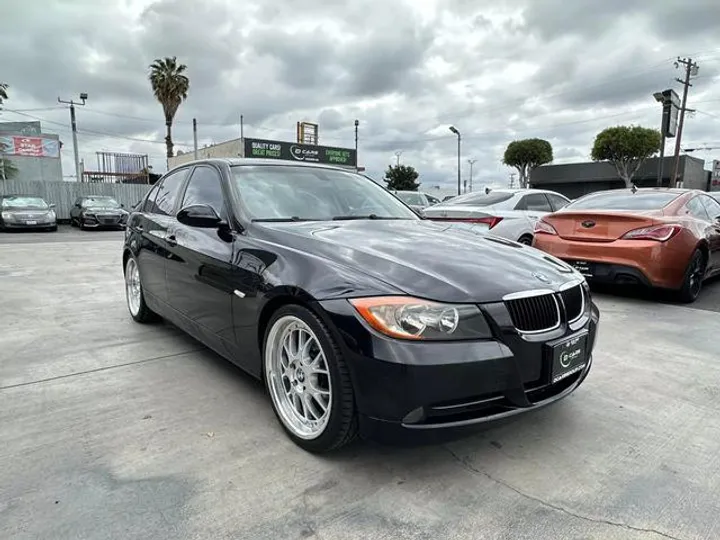 BLACK, 2008 BMW 3 SERIES Image 7