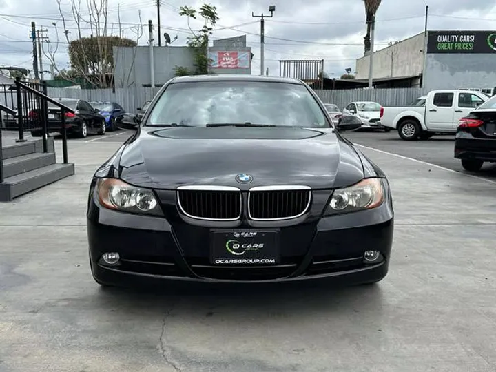 BLACK, 2008 BMW 3 SERIES Image 8