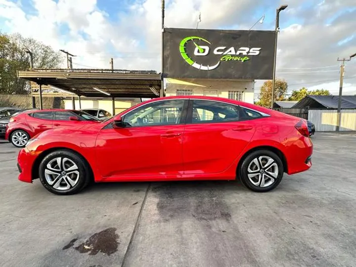 RED, 2017 HONDA CIVIC Image 3