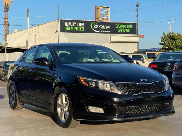 BLACK, 2015 KIA OPTIMA Image 6