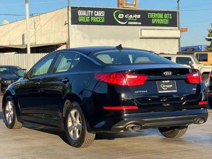 BLACK, 2015 KIA OPTIMA Image 3