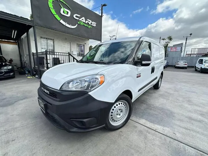 WHITE, 2021 RAM PROMASTER CITY Image 2