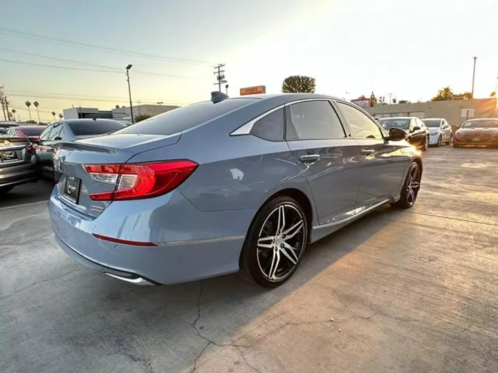 BLUE, 2022 HONDA ACCORD HYBRID Image 6