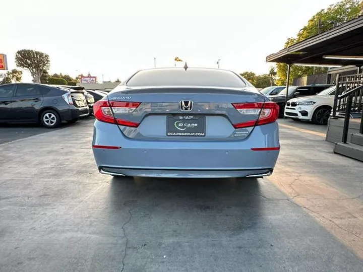 BLUE, 2022 HONDA ACCORD HYBRID Image 5