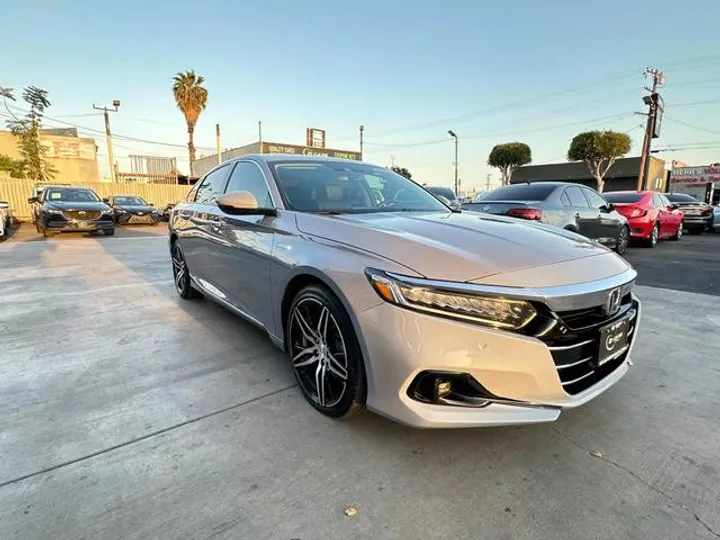 BLUE, 2022 HONDA ACCORD HYBRID Image 7