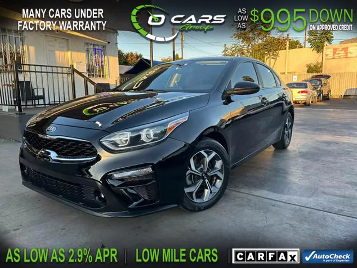 BLACK, 2019 KIA FORTE Image 1