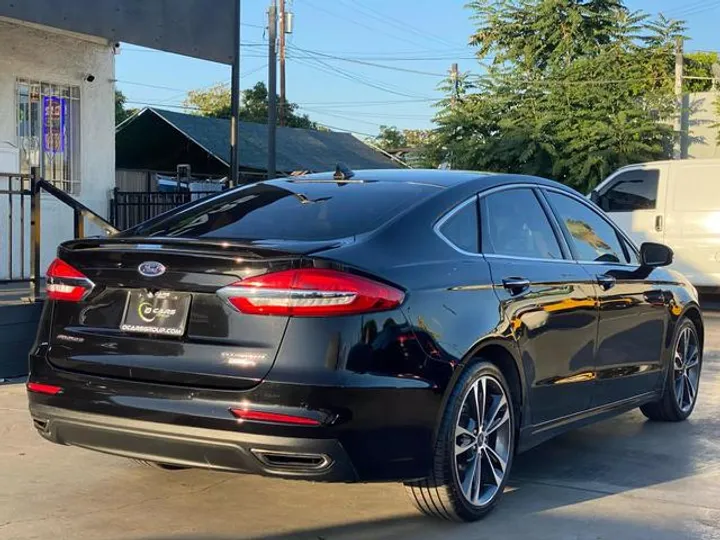 BLACK, 2019 FORD FUSION Image 6