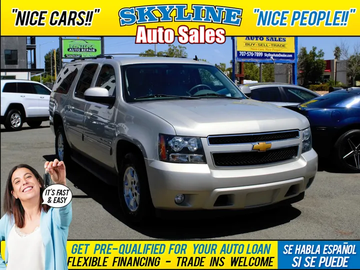 GOLD, 2014 CHEVROLET SUBURBAN 1500 Image 1