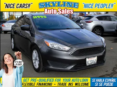 GRAY, 2018 FORD FOCUS Image 3