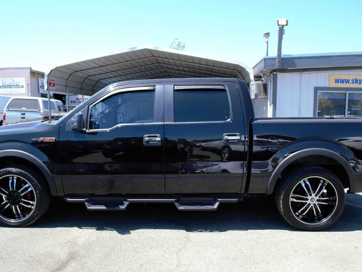 BLACK, 2013 FORD F150 SUPERCREW CAB Image 7