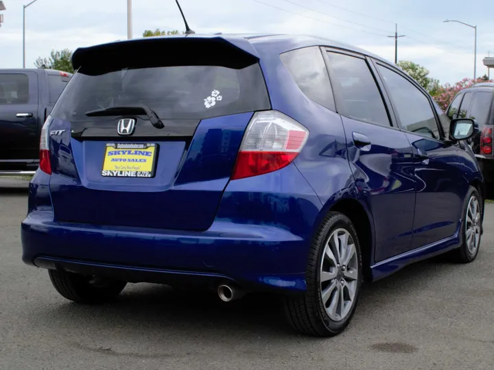 BLUE, 2012 HONDA FIT Image 3