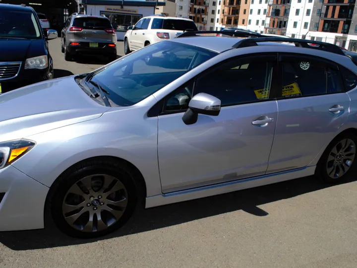 SILVER, 2016 SUBARU IMPREZA Image 7