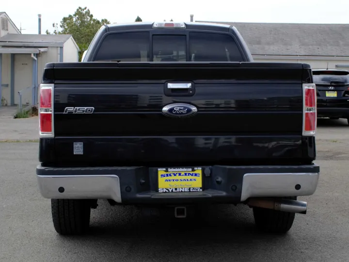 BLACK, 2014 FORD F150 SUPER CAB Image 4