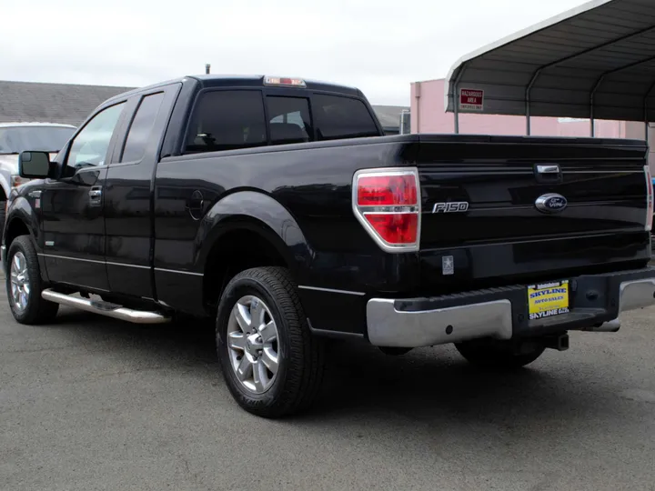 BLACK, 2014 FORD F150 SUPER CAB Image 6