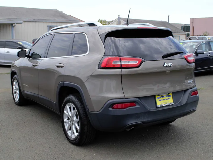 BROWN, 2016 JEEP CHEROKEE Image 6