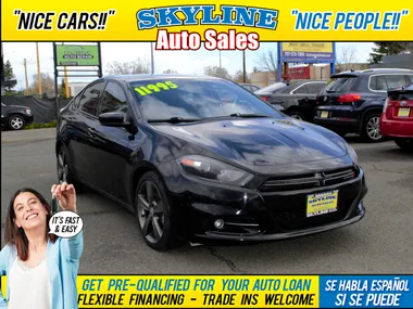 BLACK, 2014 DODGE DART Image 