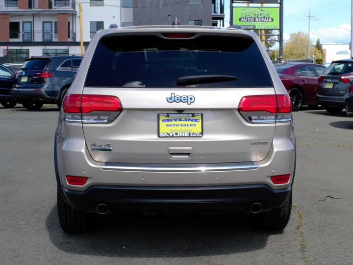 GOLD, 2015 JEEP GRAND CHEROKEE Image 4