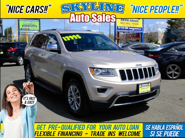 GOLD, 2015 JEEP GRAND CHEROKEE Image 1