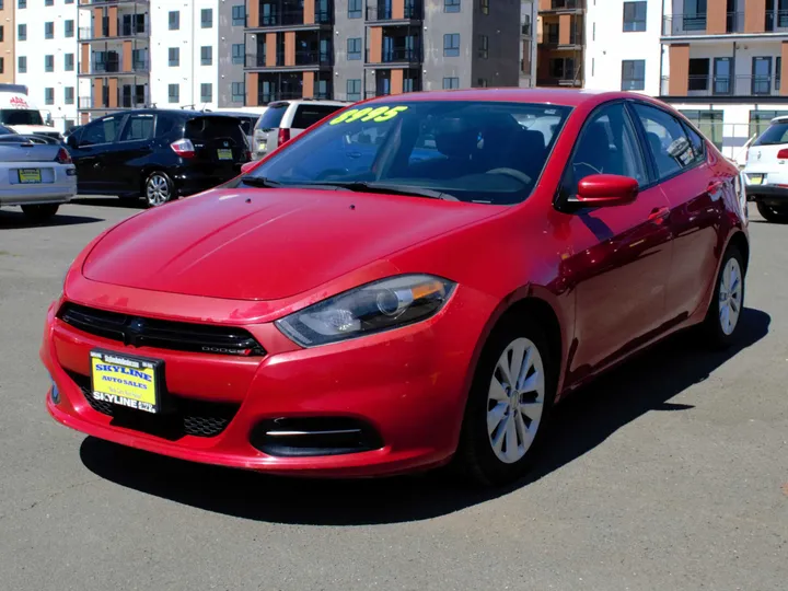 RED, 2014 DODGE DART Image 8