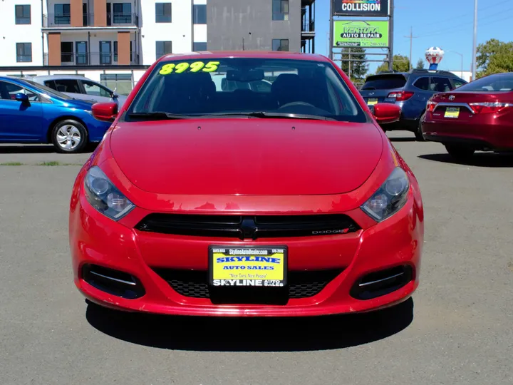 RED, 2014 DODGE DART Image 9