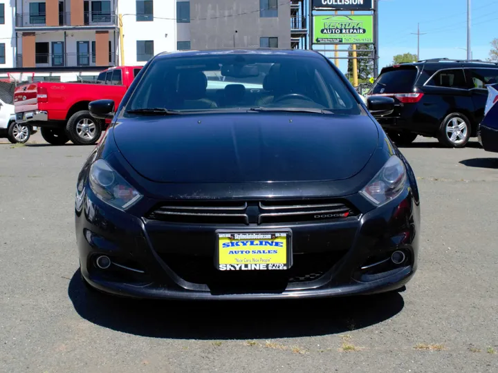 BLACK, 2014 DODGE DART Image 9