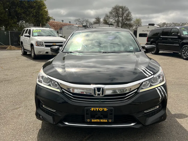 BLACK, 2017 HONDA ACCORD Image 5