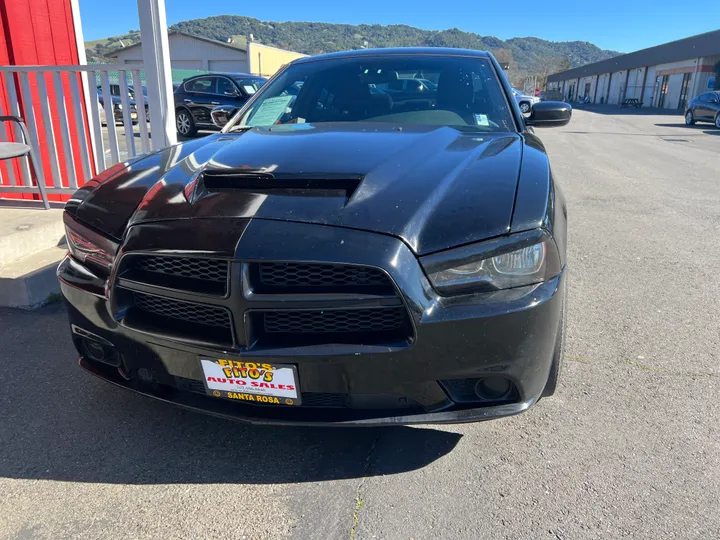 BLACK, 2014 DODGE CHARGER Image 3