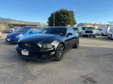 BLACK, 2013 FORD MUSTANG Image 3