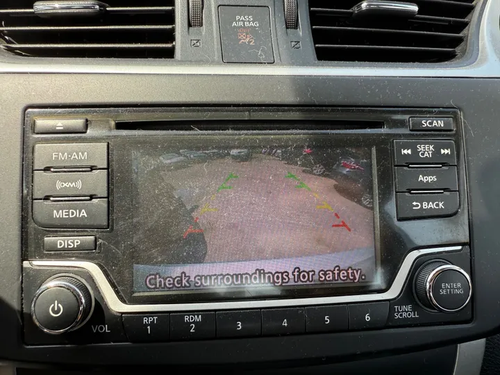SILVER, 2015 NISSAN SENTRA Image 9