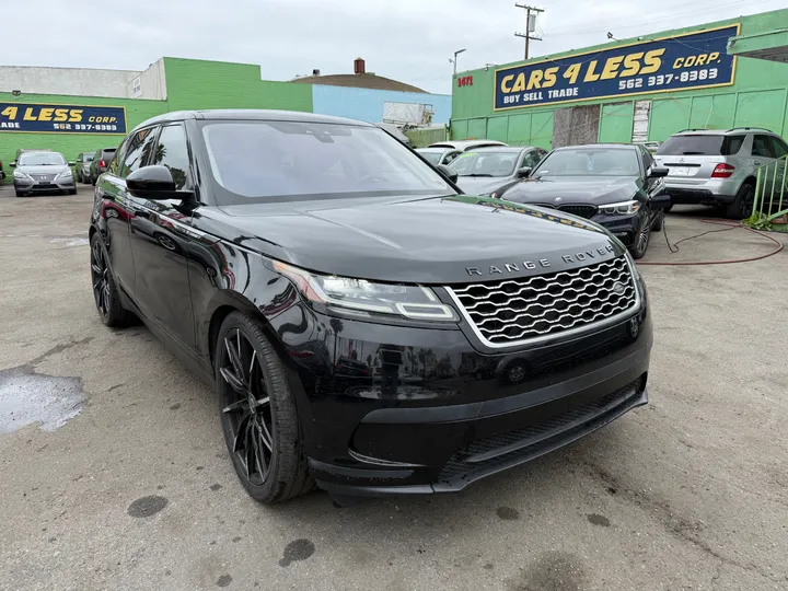 BLACK, 2018 LAND ROVER RANGE ROVER VEL Image 2