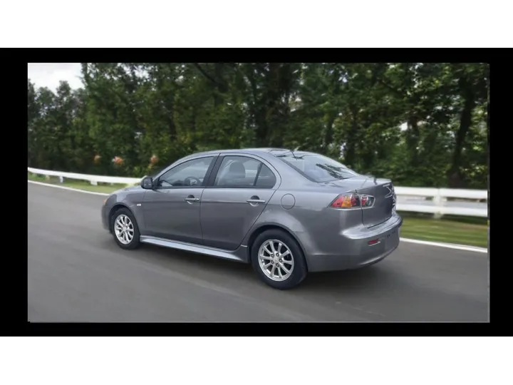 GREY, 2012 MITSUBISHI LANCER Image 2