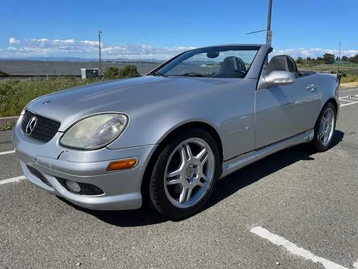 SILVER, 2002 MERCEDES-BENZ SLK-CLASS Image 5