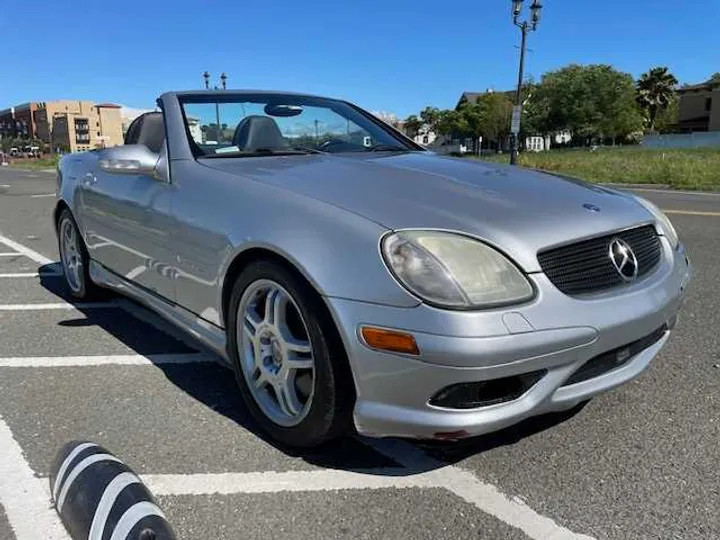 SILVER, 2002 MERCEDES-BENZ SLK-CLASS Image 7