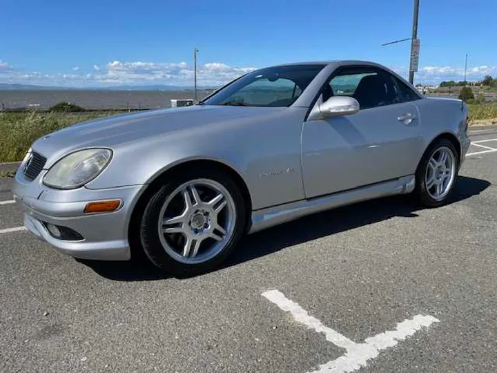 SILVER, 2002 MERCEDES-BENZ SLK-CLASS Image 14