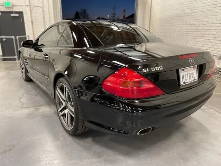 BLACK, 2003 MERCEDES-BENZ 500SL Image 3