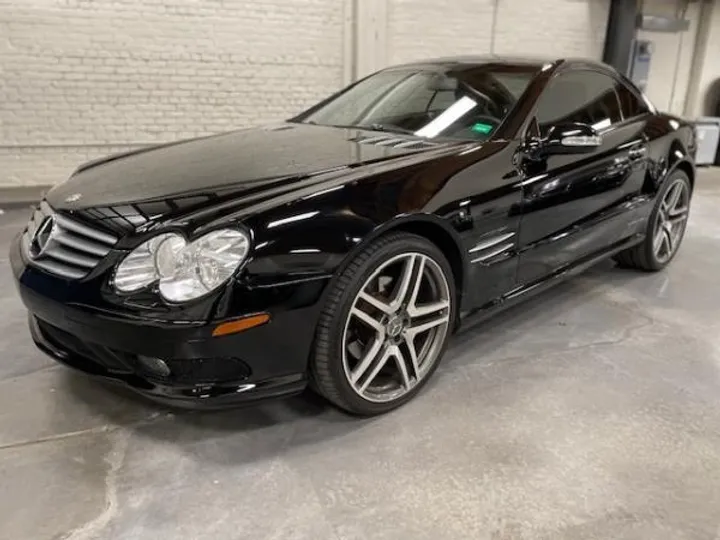 BLACK, 2003 MERCEDES-BENZ 500SL Image 1